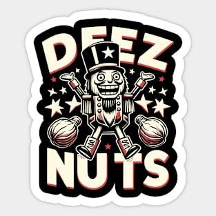 deez nuts Sticker